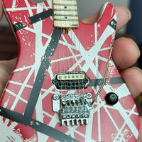 Van Halen "EVH - 5150" Black & Red Licensed  Mini Guitar - Mainstay Entertainment