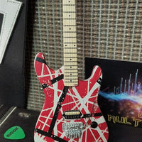 Van Halen "EVH - 5150" Black & Red Licensed  Mini Guitar - Mainstay Entertainment