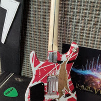 Van Halen "EVH - 5150" Black & Red Licensed  Mini Guitar - Mainstay Entertainment