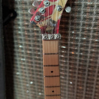 Van Halen "EVH - 5150" Black & Red Licensed  Mini Guitar - Mainstay Entertainment