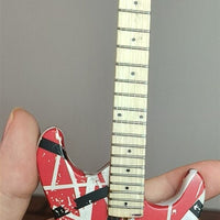 Van Halen "EVH - 5150" Black & Red Licensed  Mini Guitar - Mainstay Entertainment