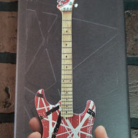 Van Halen "EVH - 5150" Black & Red Licensed  Mini Guitar - Mainstay Entertainment