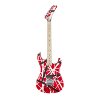 Van Halen "EVH - 5150" Black & Red Licensed  Mini Guitar - Mainstay Entertainment