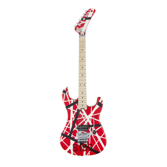 Van Halen "EVH - 5150" Black & Red Licensed  Mini Guitar - Mainstay Entertainment