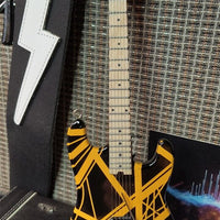 Van Halen "EVH - Bumblebee" Black & Yellow Licensed Mini Guitar - Mainstay Entertainment