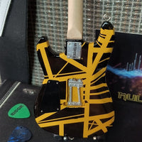 Van Halen "EVH - Bumblebee" Black & Yellow Licensed Mini Guitar - Mainstay Entertainment