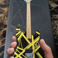 Van Halen "EVH - Bumblebee" Black & Yellow Licensed Mini Guitar - Mainstay Entertainment