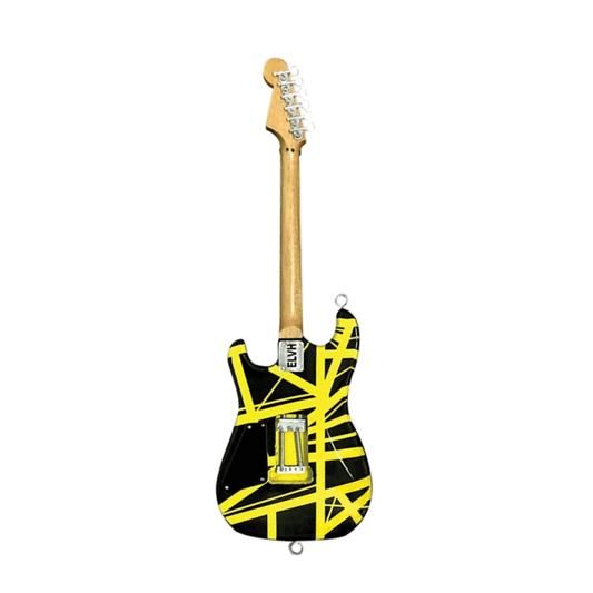 Van Halen "EVH - Bumblebee" Black & Yellow Licensed Mini Guitar - Mainstay Entertainment