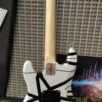 Van Halen "EVH - Eruption" B&W Licensed Mini Guitar - Mainstay Entertainment