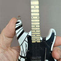 Van Halen "EVH - Eruption" B&W Licensed Mini Guitar - Mainstay Entertainment