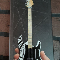 Van Halen "EVH - Eruption" B&W Licensed Mini Guitar - Mainstay Entertainment