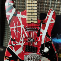 Van Halen "EVH - Frankenstein" Red & White Licensed Mini Guitar - Mainstay Entertainment