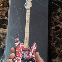 Van Halen "EVH - Frankenstein" Red & White Licensed Mini Guitar - Mainstay Entertainment