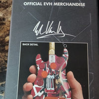 Van Halen "EVH - Frankenstein" Red & White Licensed Mini Guitar - Mainstay Entertainment