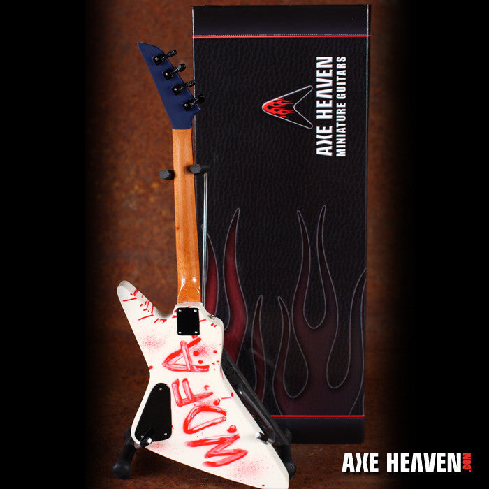 Van Halen "Michael Anthony -  Blood Bass" Licensed Mini Guitar - Mainstay Entertainment