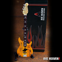 Van Halen "Michael Anthony - Distressed BB2000 Yamaha Bass" Licensed  Mini Guitar - Mainstay Entertainment
