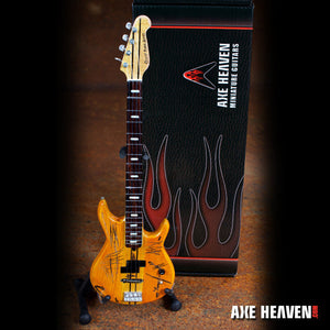 Van Halen "Michael Anthony - Distressed BB2000 Yamaha Bass" Licensed  Mini Guitar - Mainstay Entertainment