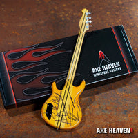 Van Halen "Michael Anthony - Distressed BB2000 Yamaha Bass" Licensed  Mini Guitar - Mainstay Entertainment