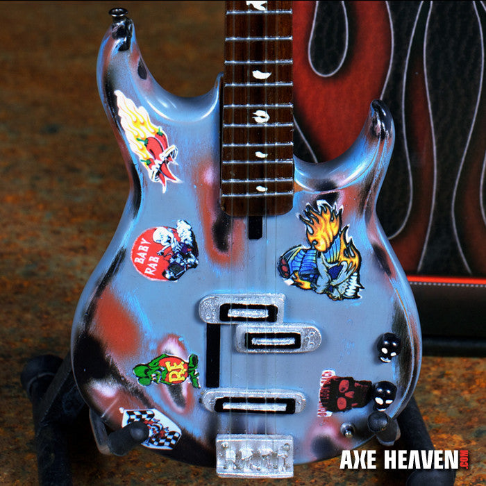 Van Halen "Michael Anthony - Rat Rod Custom Shop Bass" Licensed Mini Guitar - Mainstay Entertainment