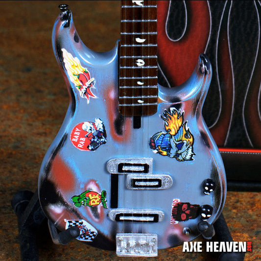 Van Halen "Michael Anthony - Rat Rod Custom Shop Bass" Licensed Mini Guitar - Mainstay Entertainment