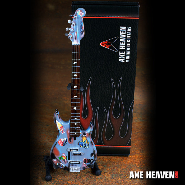 Van Halen "Michael Anthony - Rat Rod Custom Shop Bass" Licensed Mini Guitar - Mainstay Entertainment