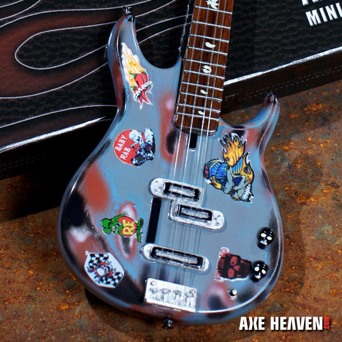 Van Halen "Michael Anthony - Rat Rod Custom Shop Bass" Licensed Mini Guitar - Mainstay Entertainment