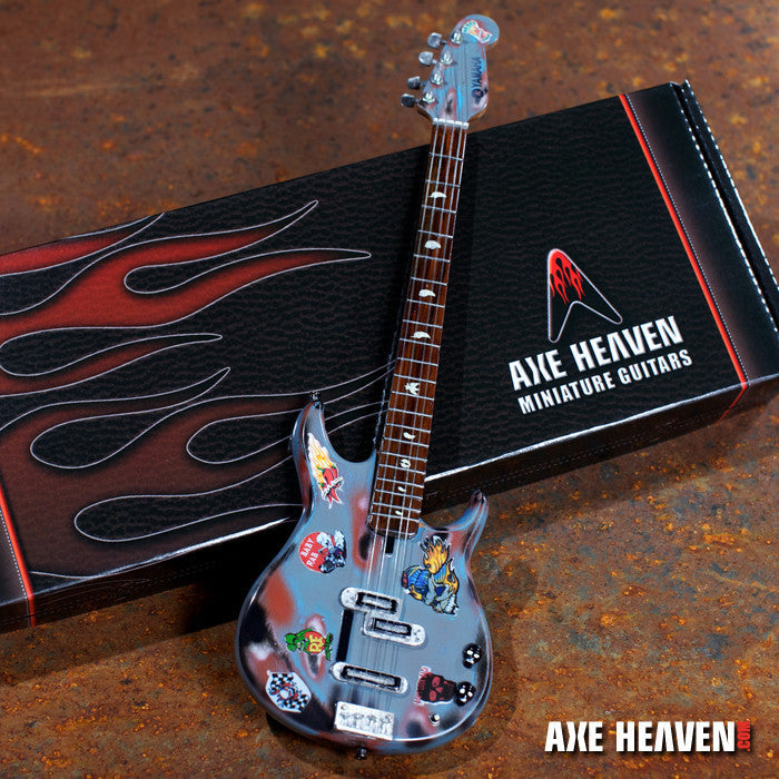 Van Halen "Michael Anthony - Rat Rod Custom Shop Bass" Licensed Mini Guitar - Mainstay Entertainment