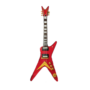 Van Halen "Sammy Hagar - Classic Dean Vintage Red ML" Licensed Mini Guitar - Mainstay Entertainment