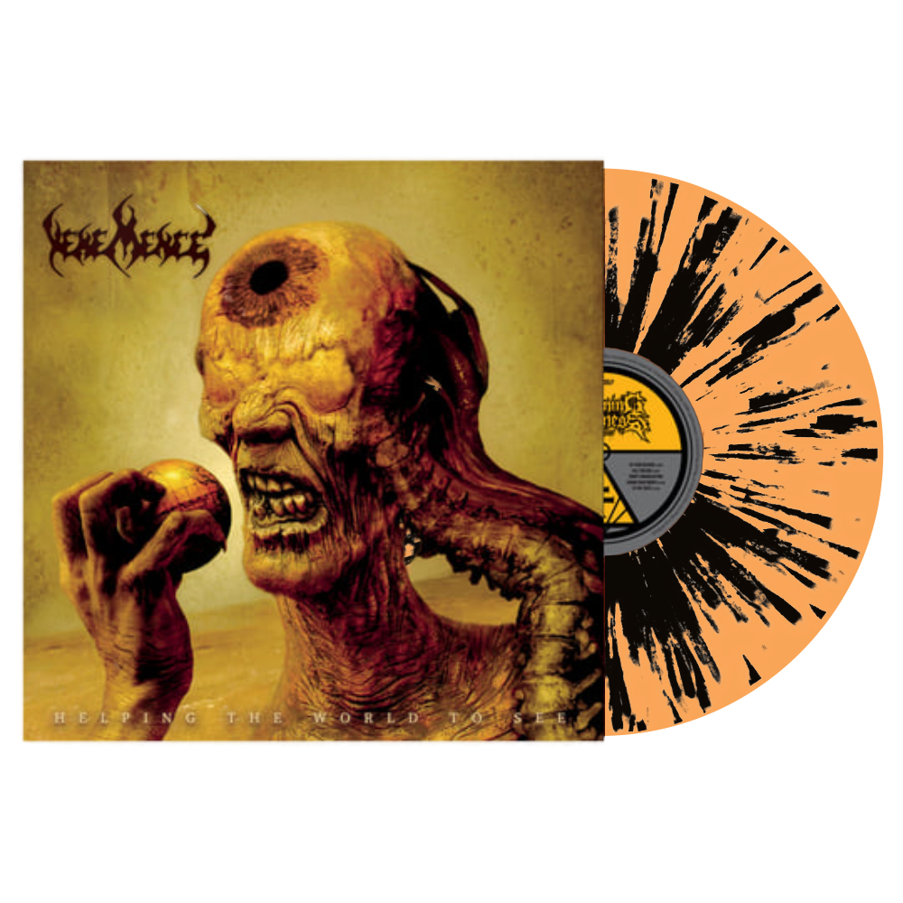 Vehemence "Helping The World To See" Orange Vinyl w/Black Splatter - Mainstay Entertainment