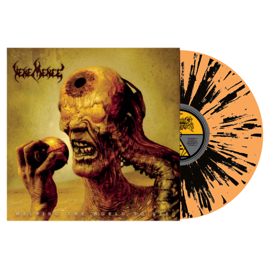 Vehemence "Helping The World To See" Orange Vinyl w/Black Splatter - Mainstay Entertainment
