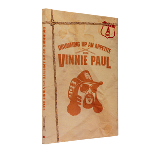 Vinnie Paul "Drumming Up An Appetite" Hard Cover Book w/Jacket - Mainstay Entertainment