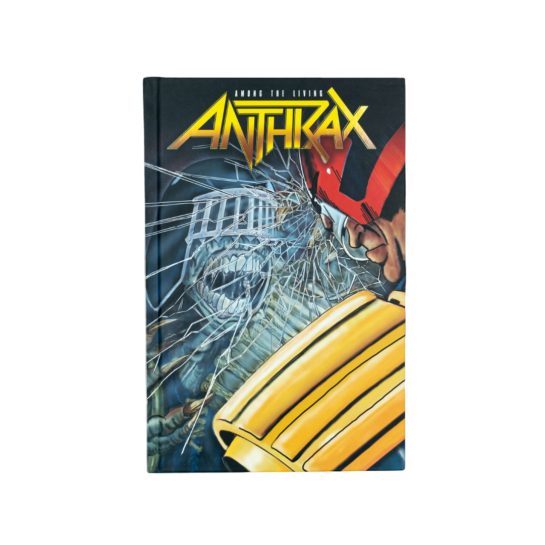Anthrax "Among The Living (Judge Dredd)" Hard Cover Book