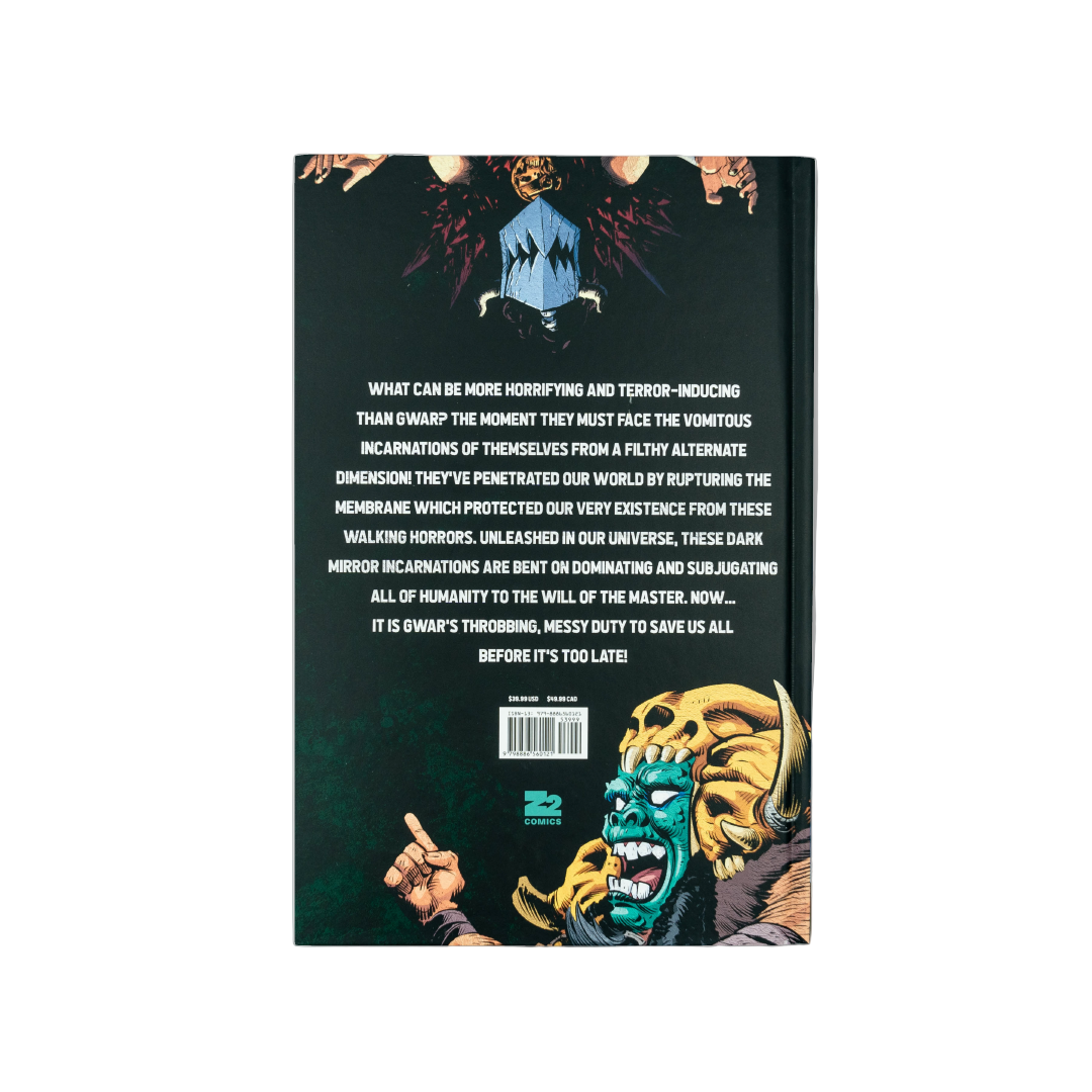 GWAR "In The Duoverse of Absurdity" Hard Cover Book