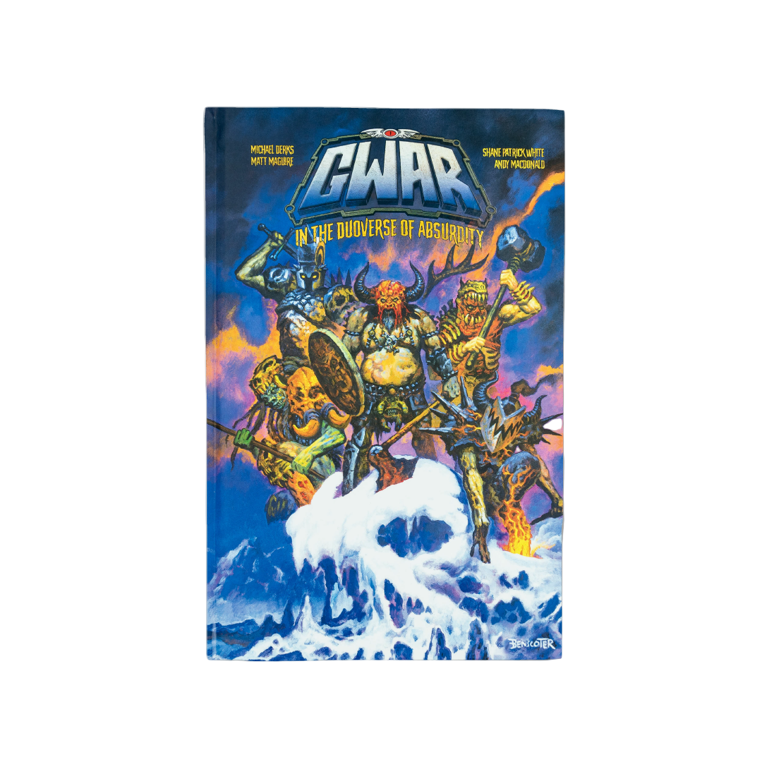 GWAR "In The Duoverse of Absurdity" Hard Cover Book