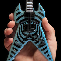 Zakk Wylde "Warhammer Pelham Blue Vertigo" Licensed Mini Guitar - Mainstay Entertainment