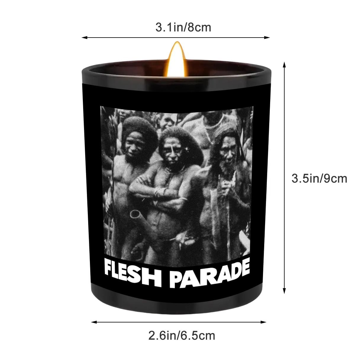 Flesh Parade "Kill Whitey" Tribal Bong Scented Candle