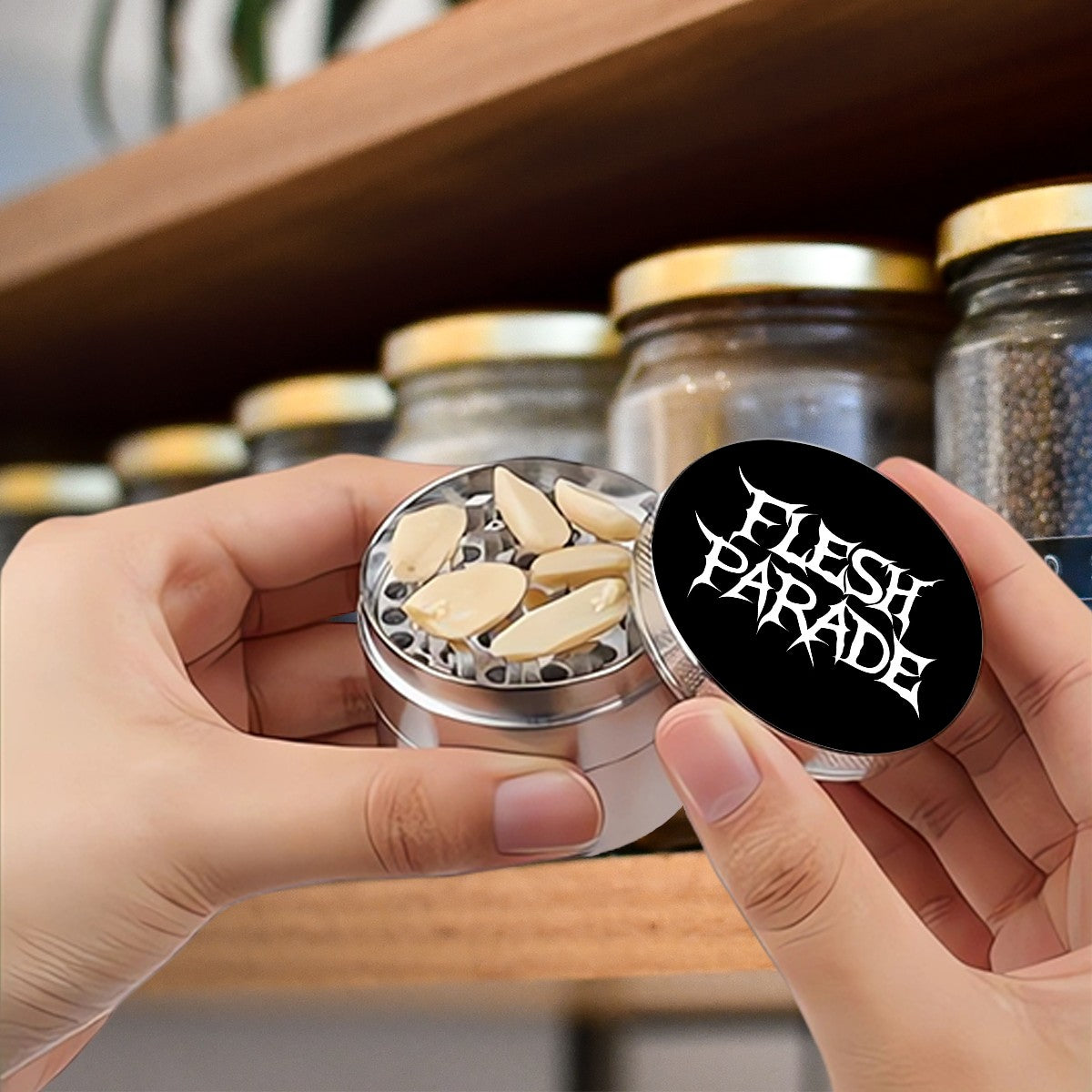 Flesh Parade "Classic Logo" Grinder
