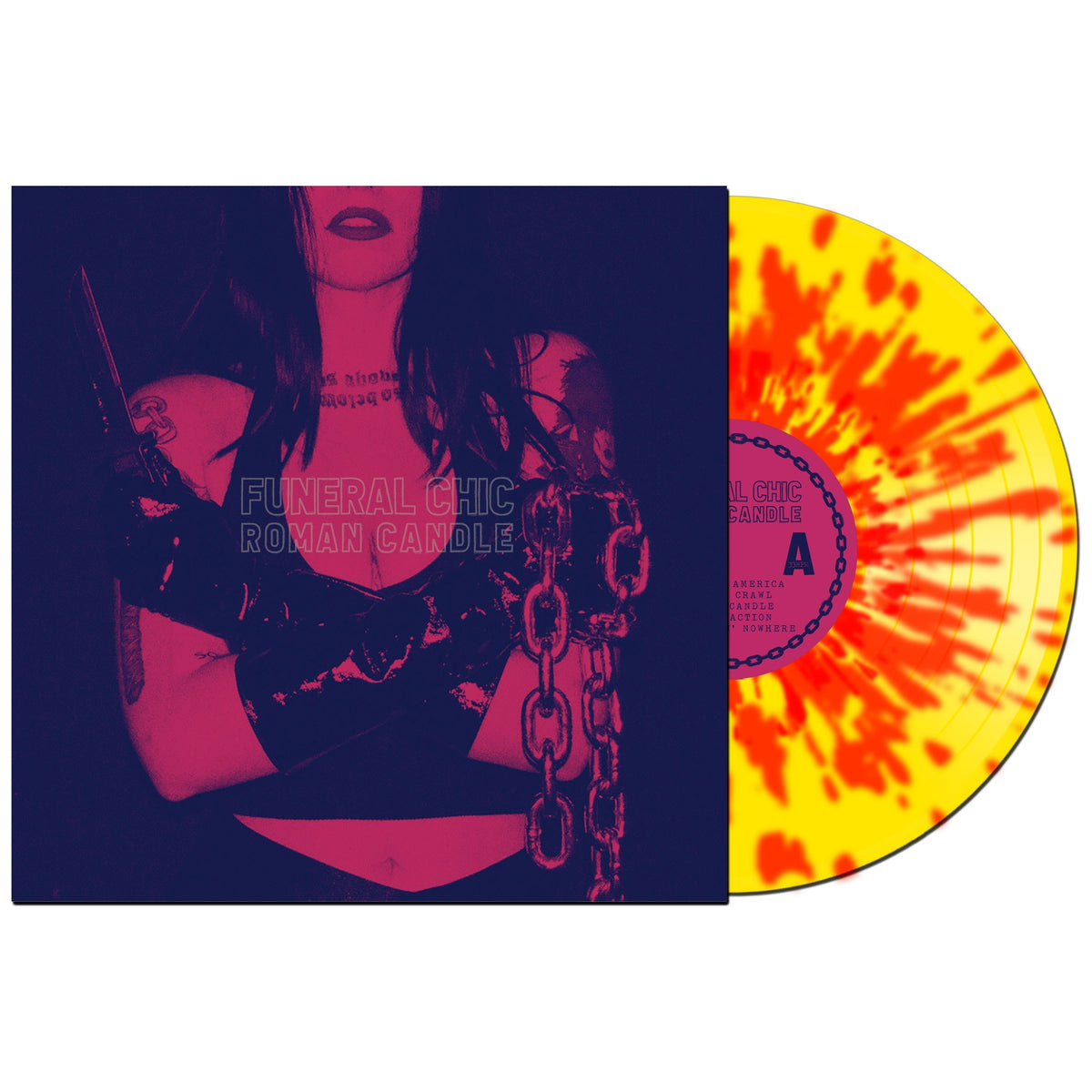 Funeral Chic "Roman Candle" 12" Prosthetic Records