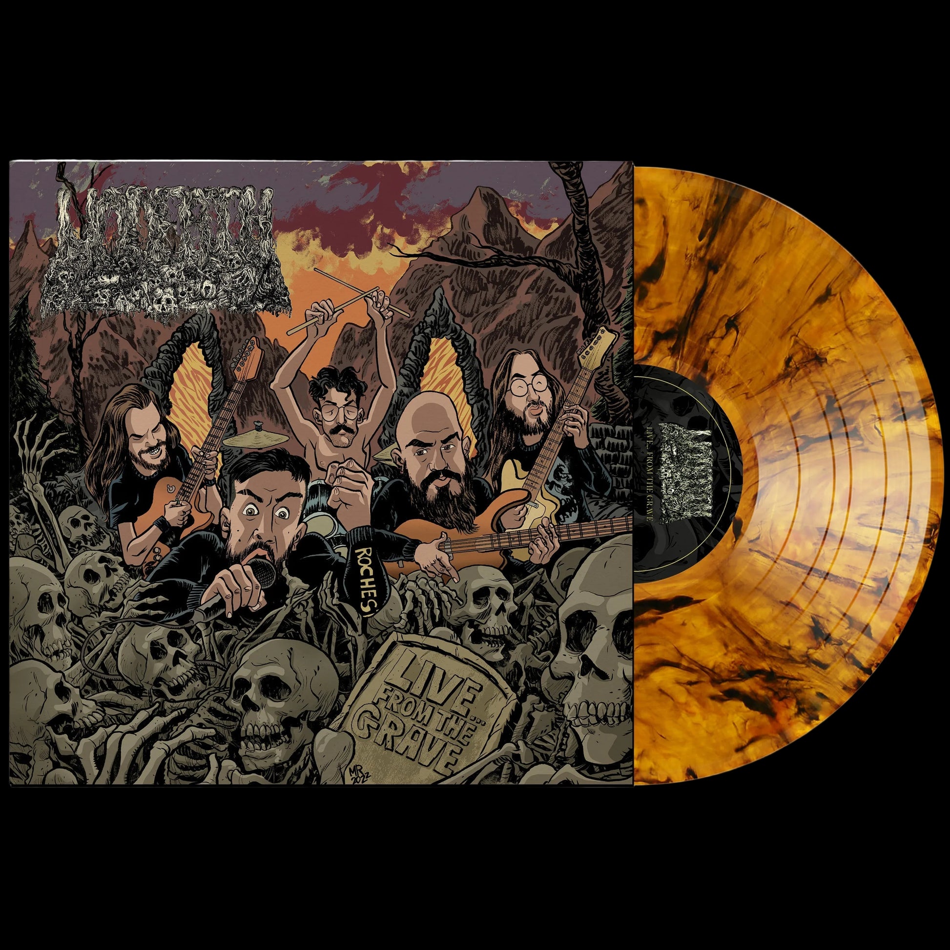 Undeath "Live...From The Grave" Vinyl