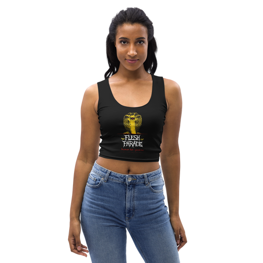 Flesh Parade "King Cobra" Women's Crop Top