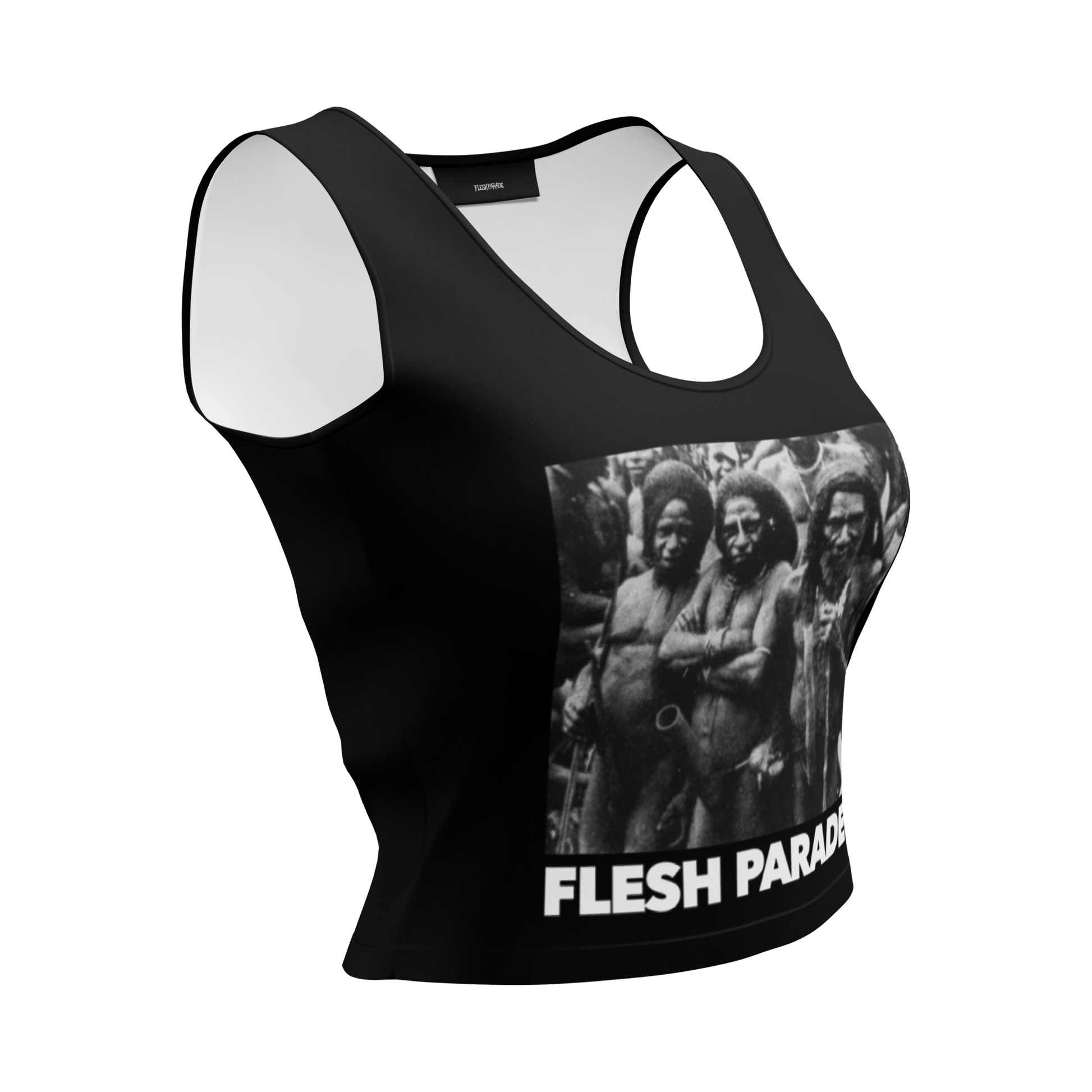 Flesh Parade "Kill Whitey" Women's Crop Top
