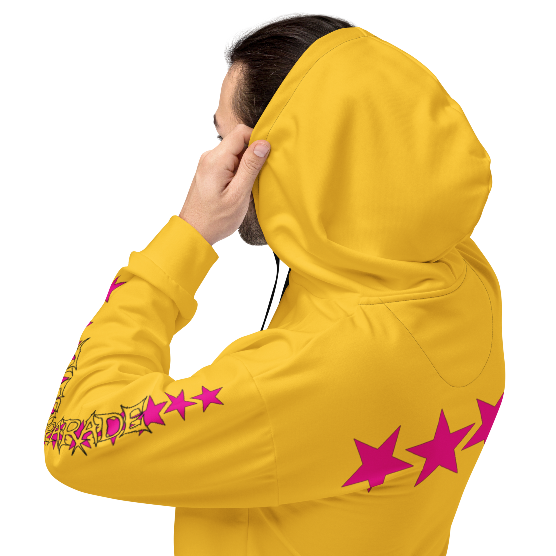 Flesh Parade "Dirty Sweet" Yellow Pullover Hoodie