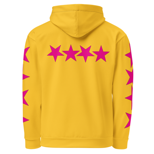 Flesh Parade "Dirty Sweet" Yellow Pullover Hoodie