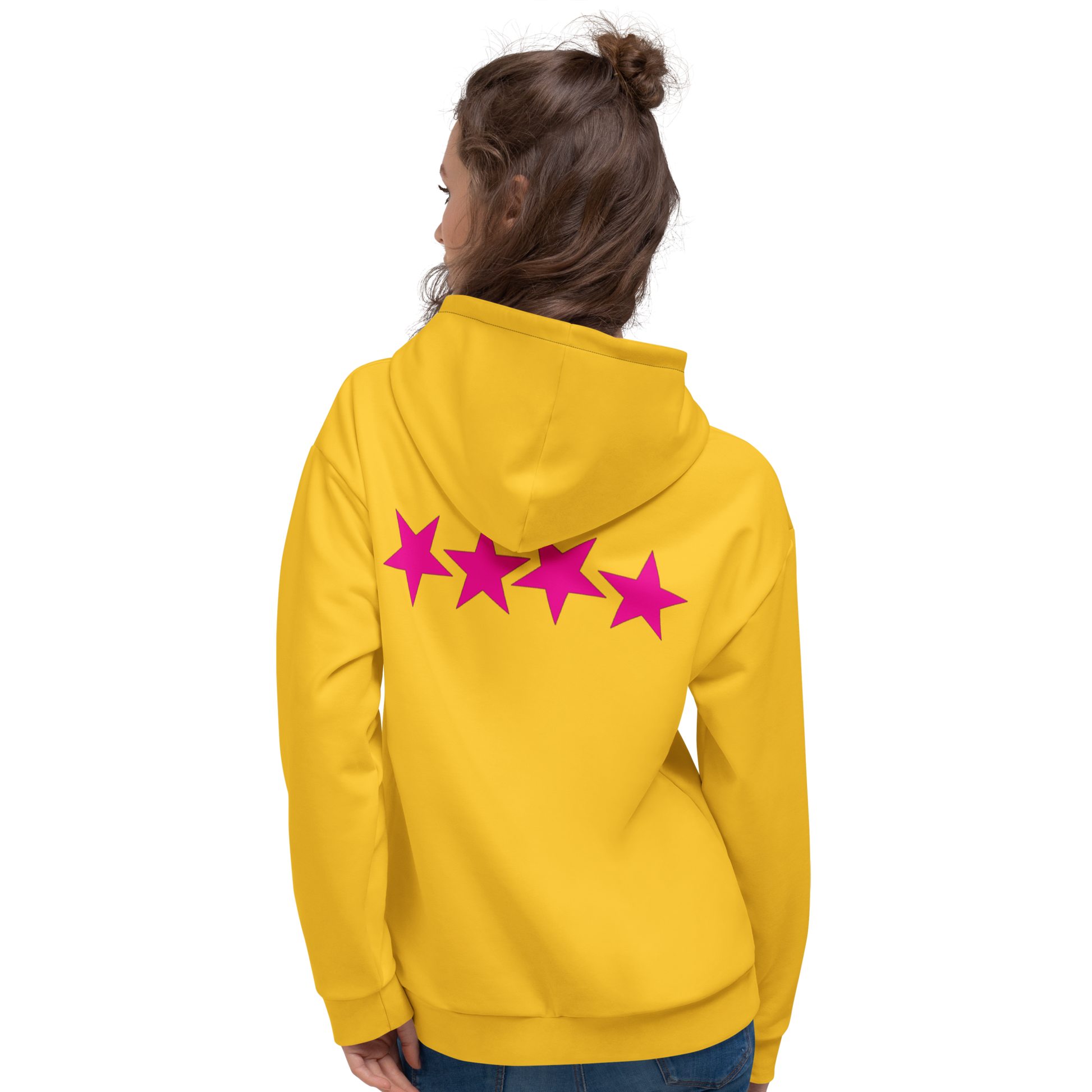 Flesh Parade "Dirty Sweet" Yellow Pullover Hoodie