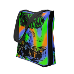 SHRÜM "Red Devils & Purple Ringers" Tote Bag