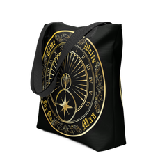 Time Waits For No Man "Sundial" Tote Bag
