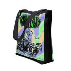 SHRÜM "Red Devils & Purple Ringers" Tote Bag