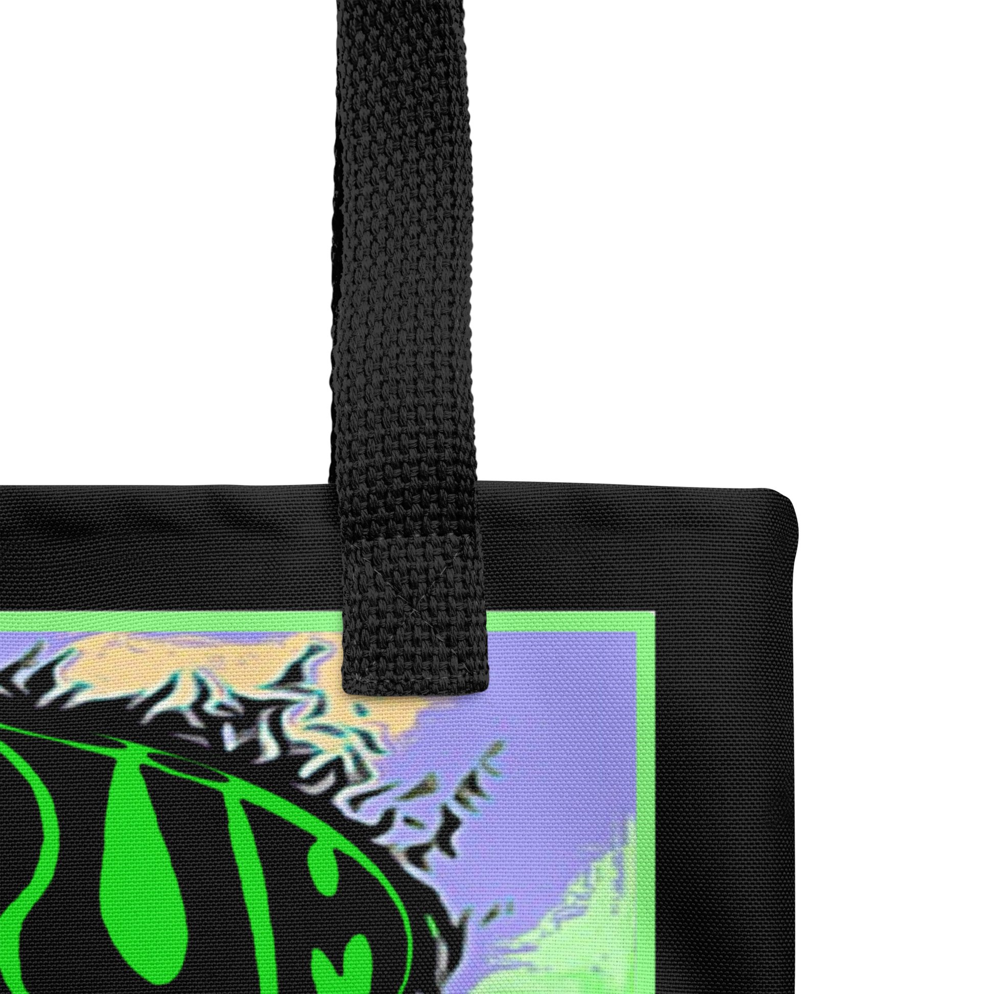 SHRÜM "Red Devils & Purple Ringers" Tote Bag