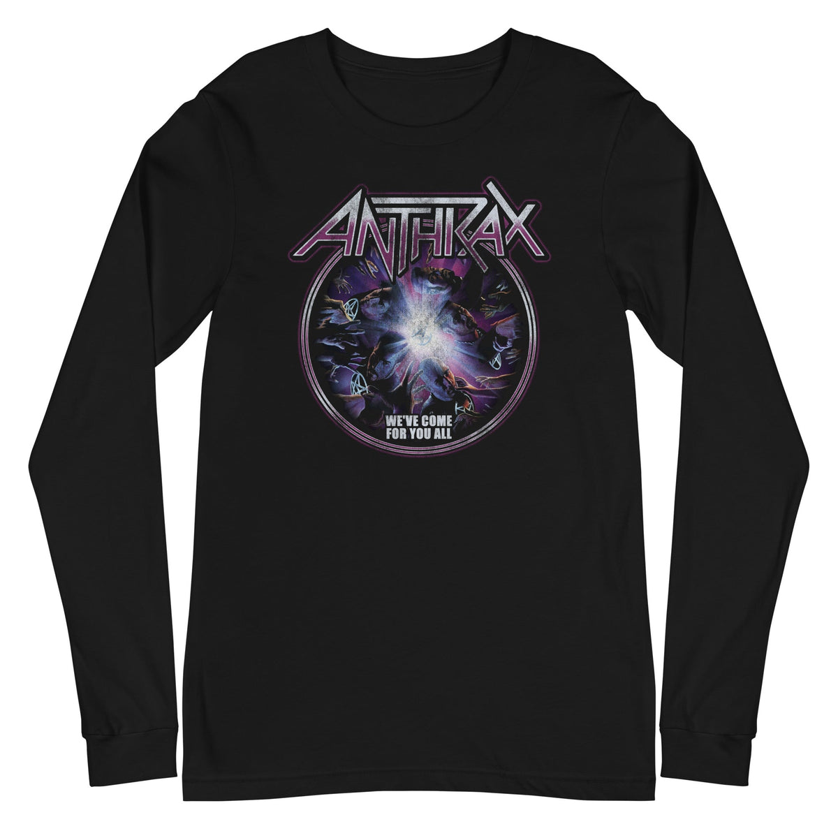 Anthrax - We've Come For You All Long Sleeve T-Shirt HYPER iCONiC.