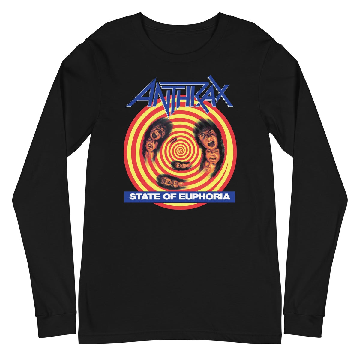 Anthrax - State Of Euphoria Long Sleeve T-Shirt HYPER iCONiC.